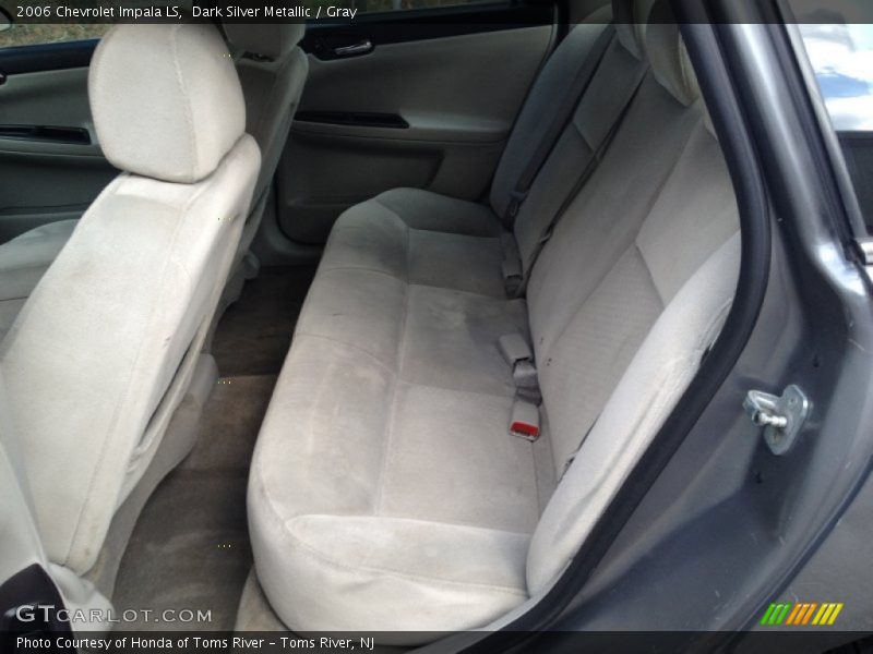 Rear Seat of 2006 Impala LS