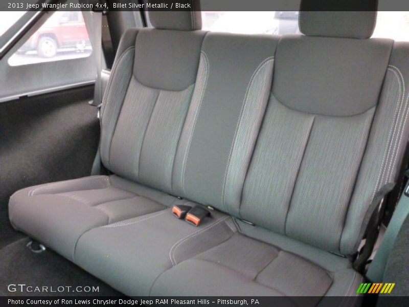 Billet Silver Metallic / Black 2013 Jeep Wrangler Rubicon 4x4