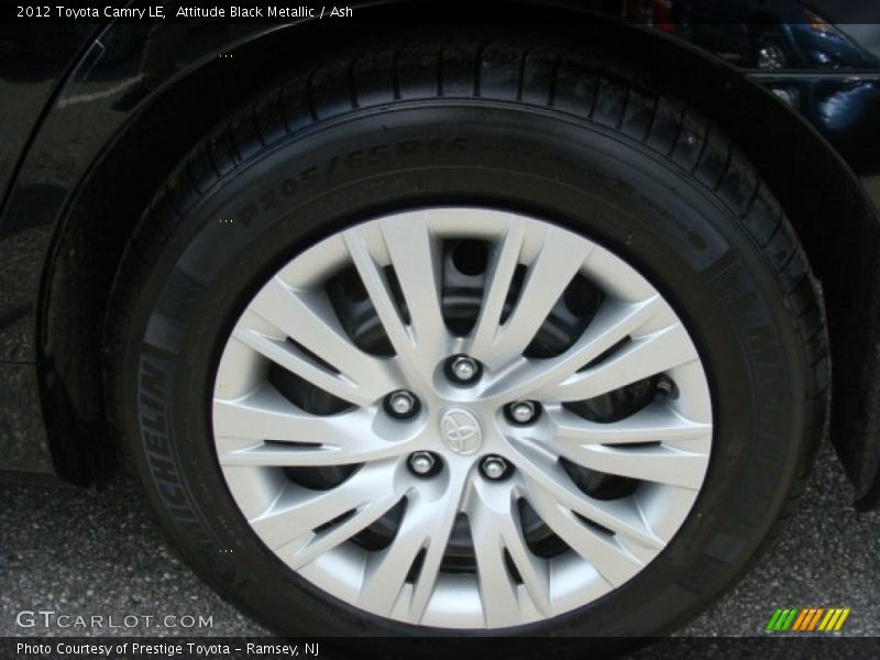 Attitude Black Metallic / Ash 2012 Toyota Camry LE