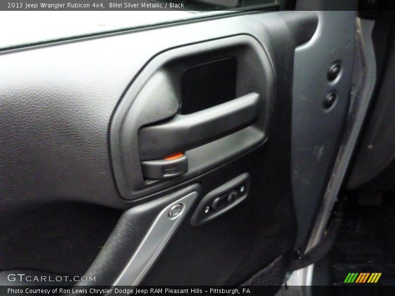 Billet Silver Metallic / Black 2013 Jeep Wrangler Rubicon 4x4
