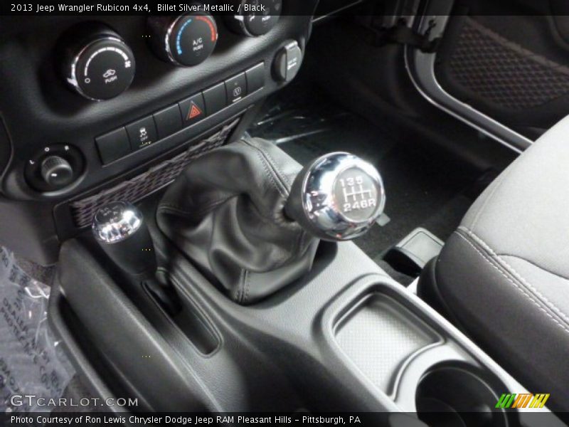 Billet Silver Metallic / Black 2013 Jeep Wrangler Rubicon 4x4