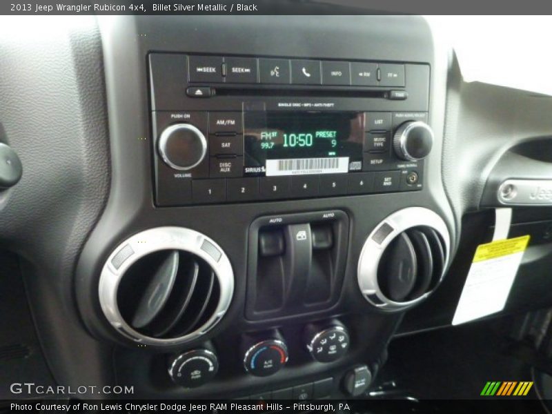 Billet Silver Metallic / Black 2013 Jeep Wrangler Rubicon 4x4