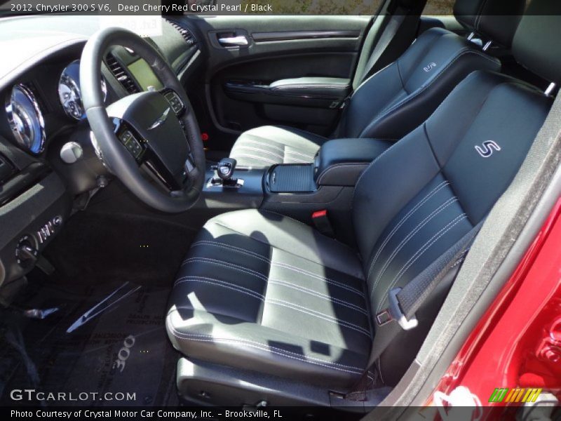 Front Seat of 2012 300 S V6