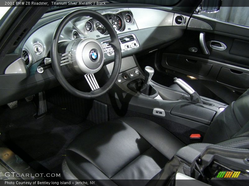 Titanium Silver Metallic / Black 2001 BMW Z8 Roadster