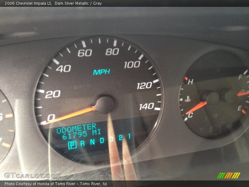 Dark Silver Metallic / Gray 2006 Chevrolet Impala LS