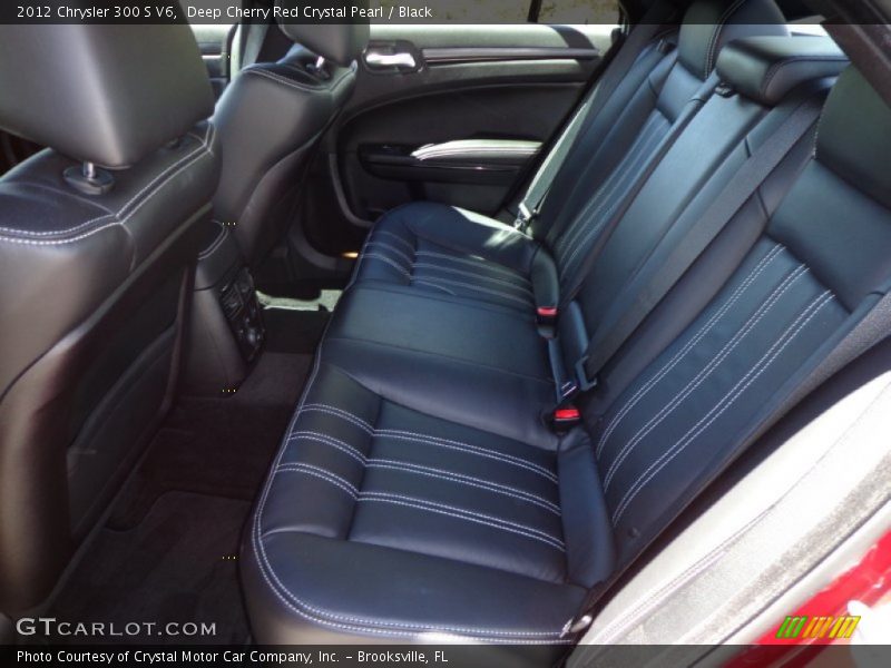 Rear Seat of 2012 300 S V6