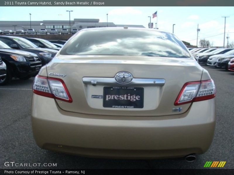 Sandy Beach Metallic / Bisque 2011 Toyota Camry Hybrid