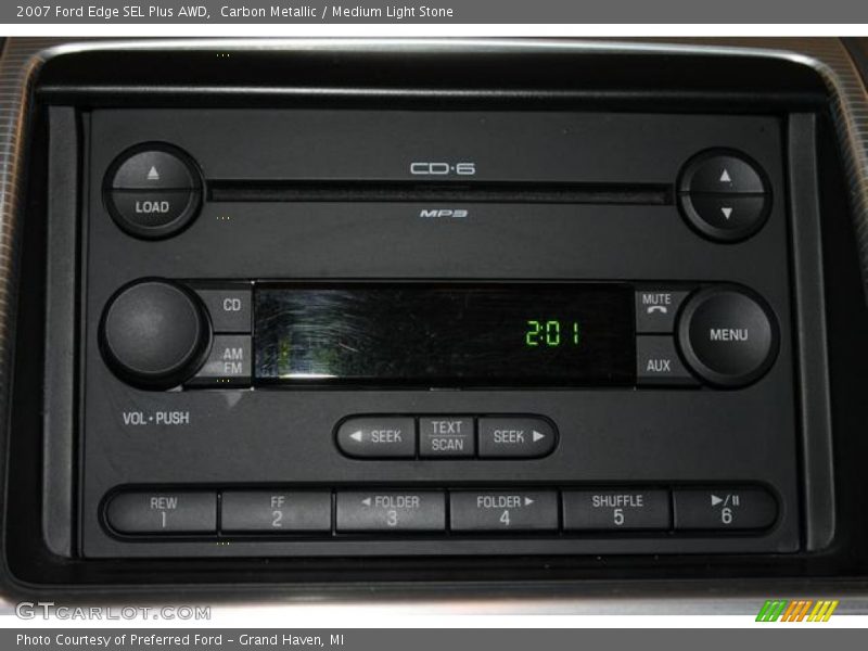 Audio System of 2007 Edge SEL Plus AWD