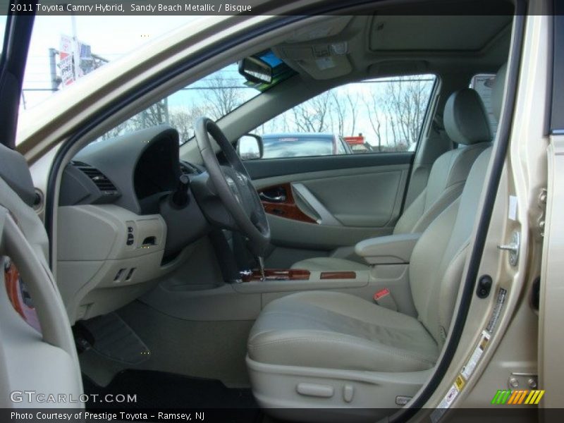 Sandy Beach Metallic / Bisque 2011 Toyota Camry Hybrid