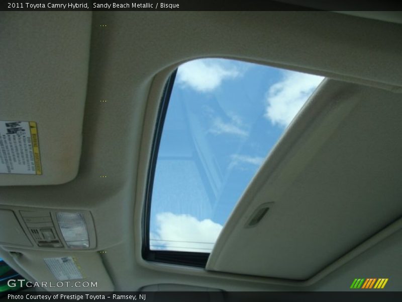Sandy Beach Metallic / Bisque 2011 Toyota Camry Hybrid