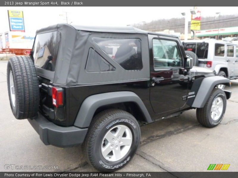 Black / Black 2013 Jeep Wrangler Sport 4x4
