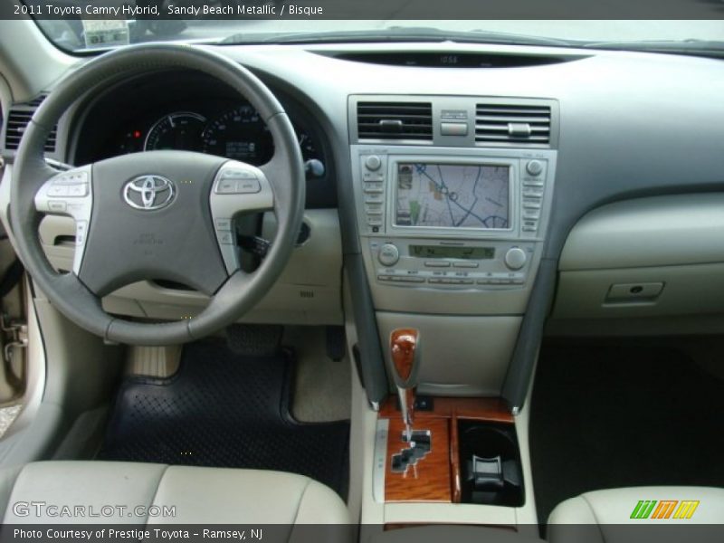 Sandy Beach Metallic / Bisque 2011 Toyota Camry Hybrid