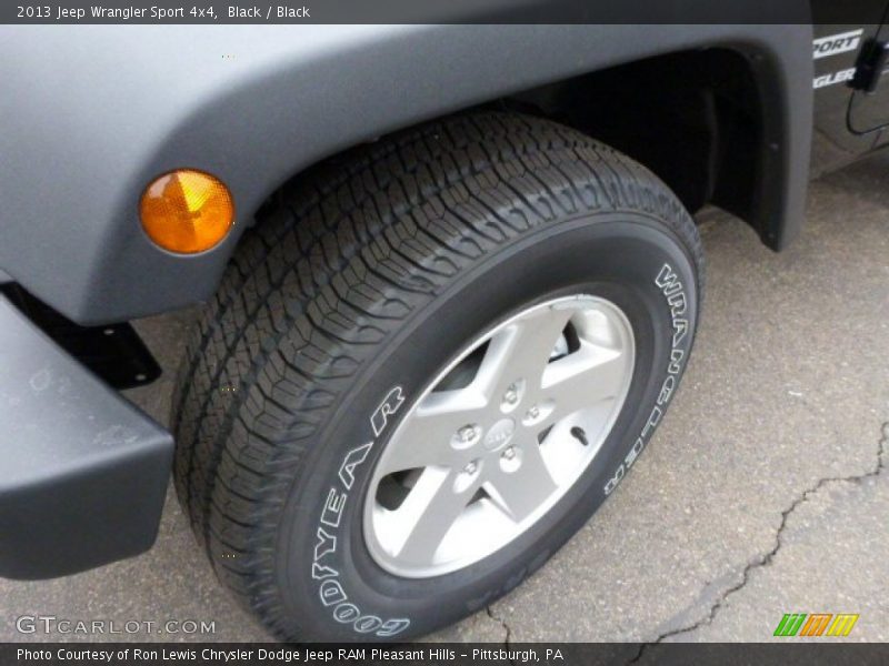 Black / Black 2013 Jeep Wrangler Sport 4x4
