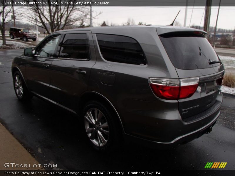 Mineral Gray Metallic / Black 2011 Dodge Durango R/T 4x4