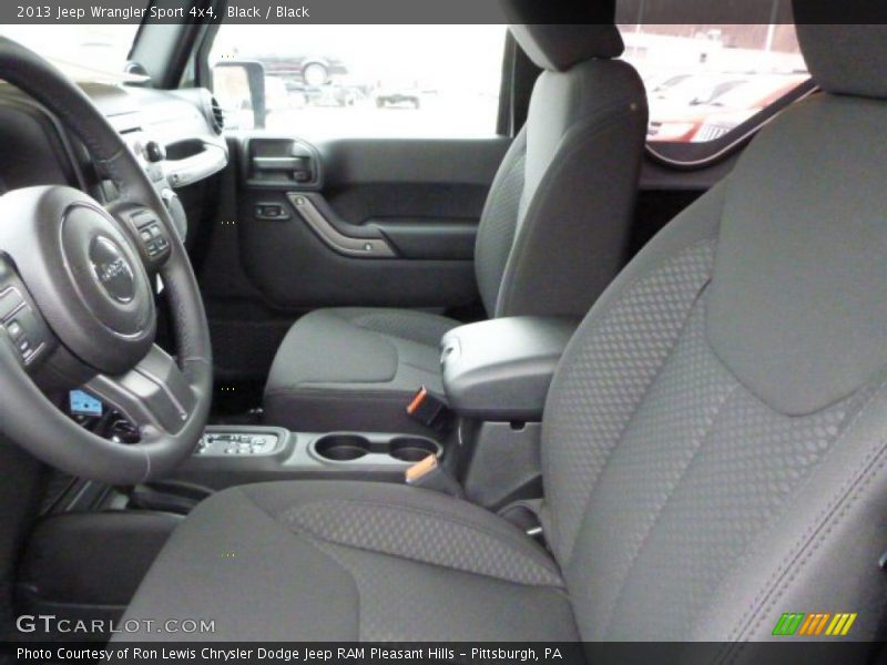 Black / Black 2013 Jeep Wrangler Sport 4x4