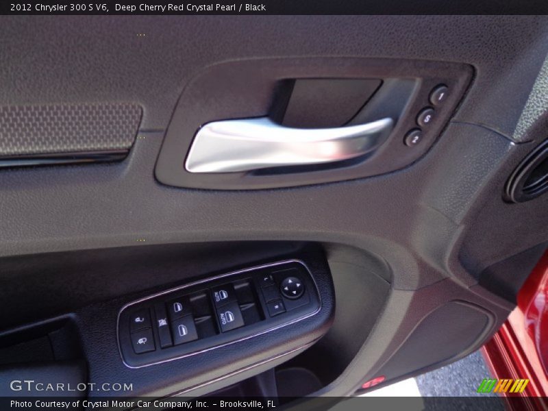 Deep Cherry Red Crystal Pearl / Black 2012 Chrysler 300 S V6
