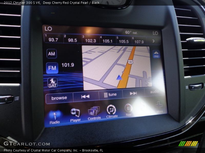 Deep Cherry Red Crystal Pearl / Black 2012 Chrysler 300 S V6