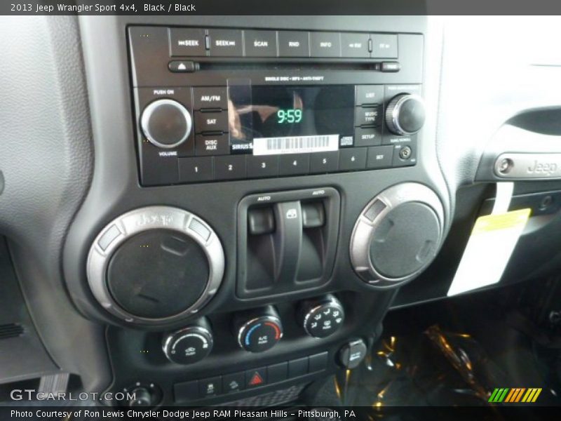 Black / Black 2013 Jeep Wrangler Sport 4x4