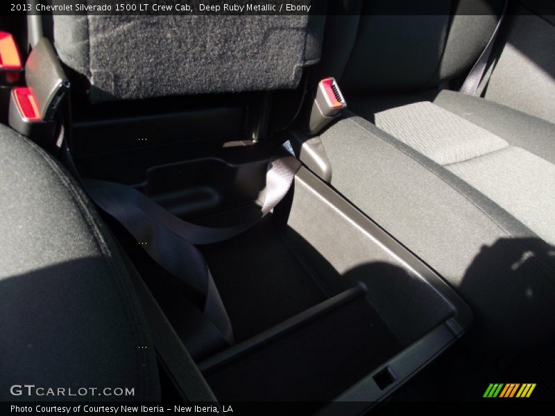 Deep Ruby Metallic / Ebony 2013 Chevrolet Silverado 1500 LT Crew Cab