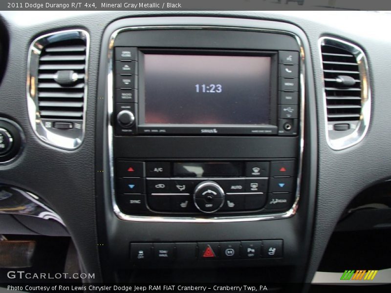 Mineral Gray Metallic / Black 2011 Dodge Durango R/T 4x4