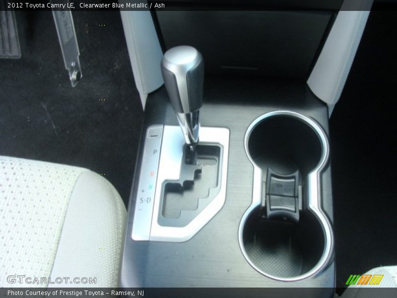 Clearwater Blue Metallic / Ash 2012 Toyota Camry LE