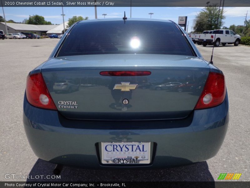 Silver Moss Metallic / Gray 2010 Chevrolet Cobalt LS Sedan