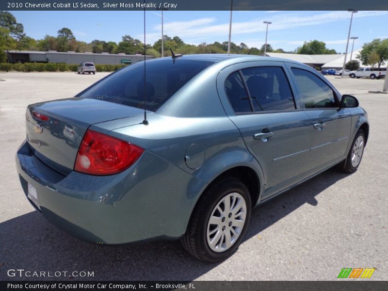 Silver Moss Metallic / Gray 2010 Chevrolet Cobalt LS Sedan