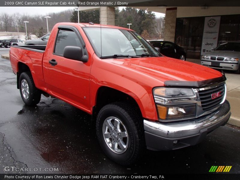 Front 3/4 View of 2009 Canyon SLE Regular Cab 4x4