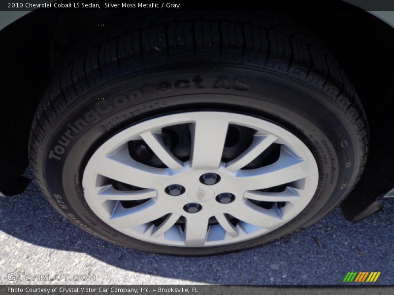 Silver Moss Metallic / Gray 2010 Chevrolet Cobalt LS Sedan