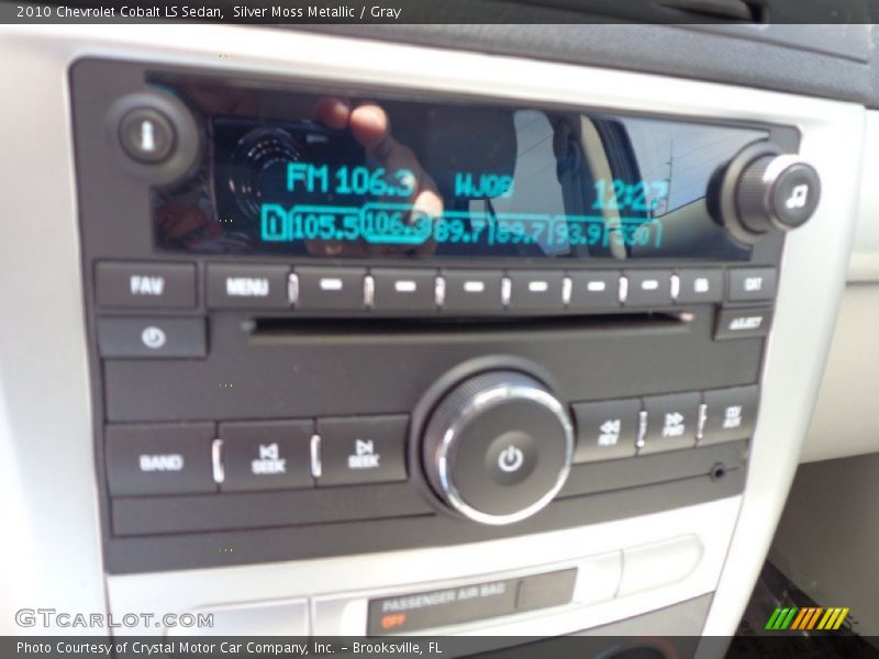 Silver Moss Metallic / Gray 2010 Chevrolet Cobalt LS Sedan