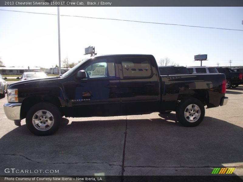 Black / Ebony 2013 Chevrolet Silverado 1500 LT Crew Cab