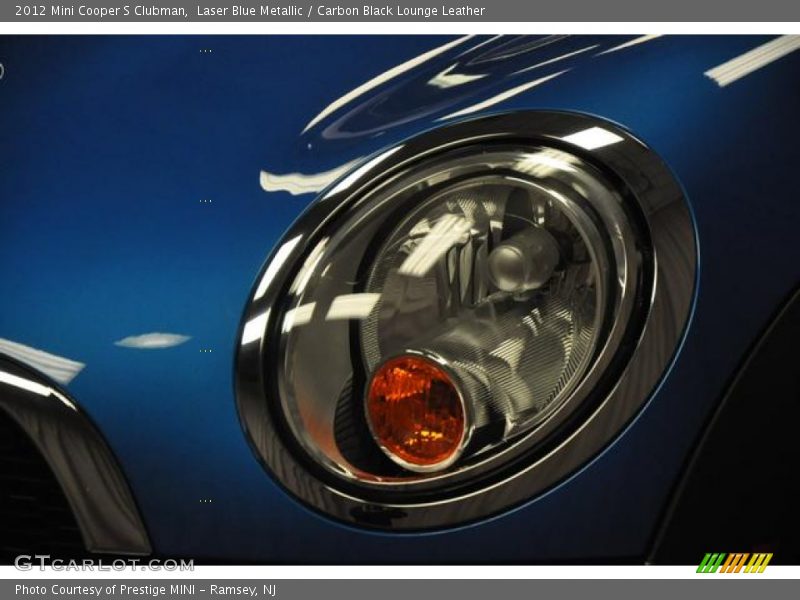 Laser Blue Metallic / Carbon Black Lounge Leather 2012 Mini Cooper S Clubman