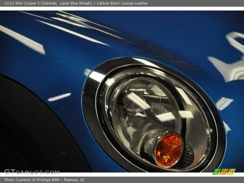 Laser Blue Metallic / Carbon Black Lounge Leather 2012 Mini Cooper S Clubman