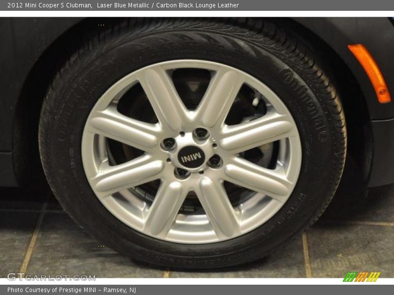 Laser Blue Metallic / Carbon Black Lounge Leather 2012 Mini Cooper S Clubman