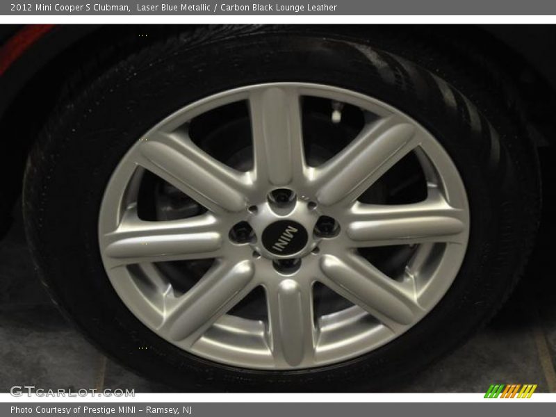 Laser Blue Metallic / Carbon Black Lounge Leather 2012 Mini Cooper S Clubman