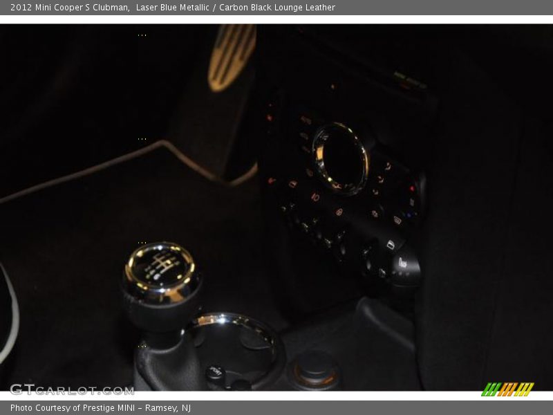 Laser Blue Metallic / Carbon Black Lounge Leather 2012 Mini Cooper S Clubman