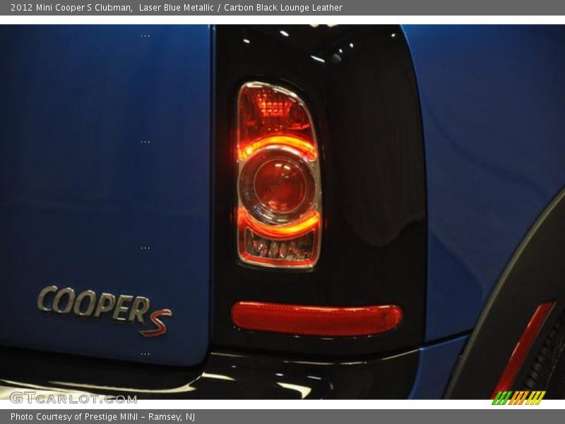 Laser Blue Metallic / Carbon Black Lounge Leather 2012 Mini Cooper S Clubman