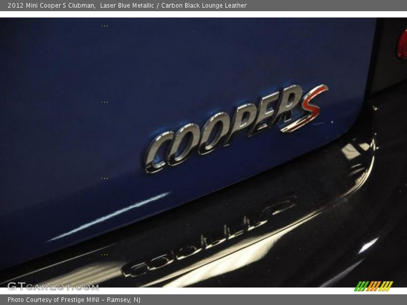 Laser Blue Metallic / Carbon Black Lounge Leather 2012 Mini Cooper S Clubman
