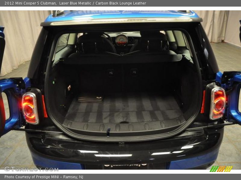 Laser Blue Metallic / Carbon Black Lounge Leather 2012 Mini Cooper S Clubman