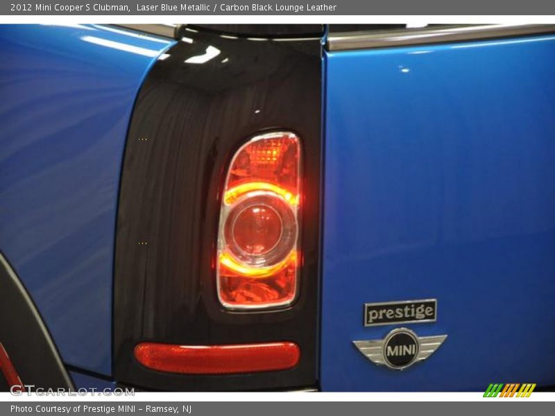Laser Blue Metallic / Carbon Black Lounge Leather 2012 Mini Cooper S Clubman