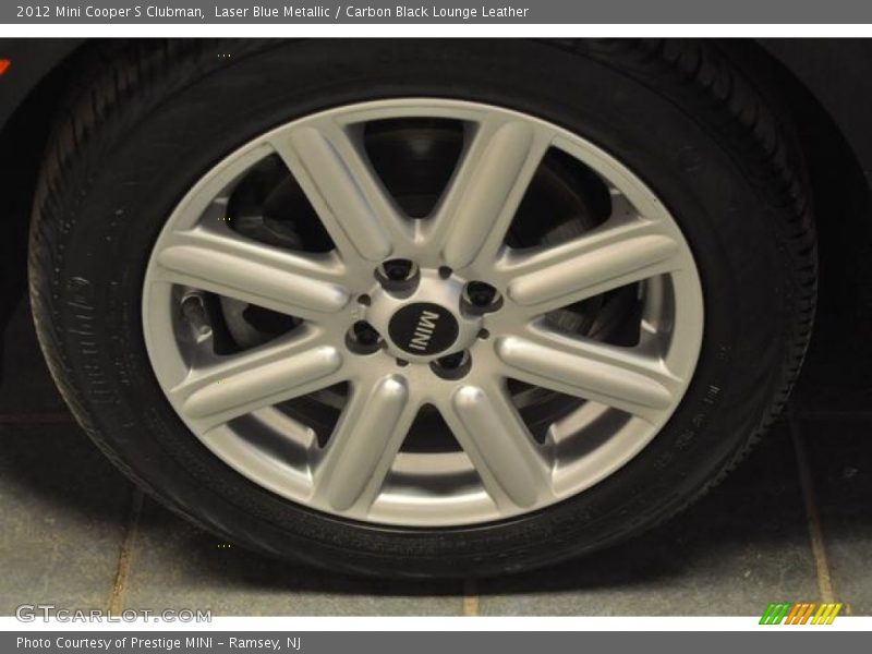 Laser Blue Metallic / Carbon Black Lounge Leather 2012 Mini Cooper S Clubman