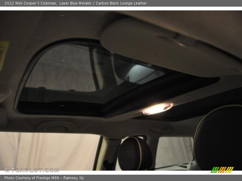 Laser Blue Metallic / Carbon Black Lounge Leather 2012 Mini Cooper S Clubman