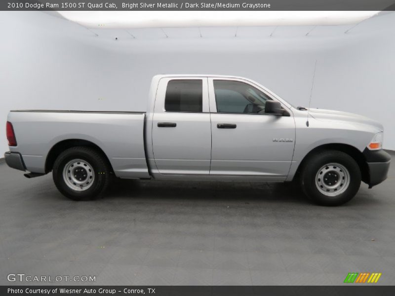 Bright Silver Metallic / Dark Slate/Medium Graystone 2010 Dodge Ram 1500 ST Quad Cab
