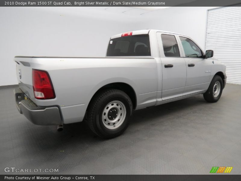 Bright Silver Metallic / Dark Slate/Medium Graystone 2010 Dodge Ram 1500 ST Quad Cab
