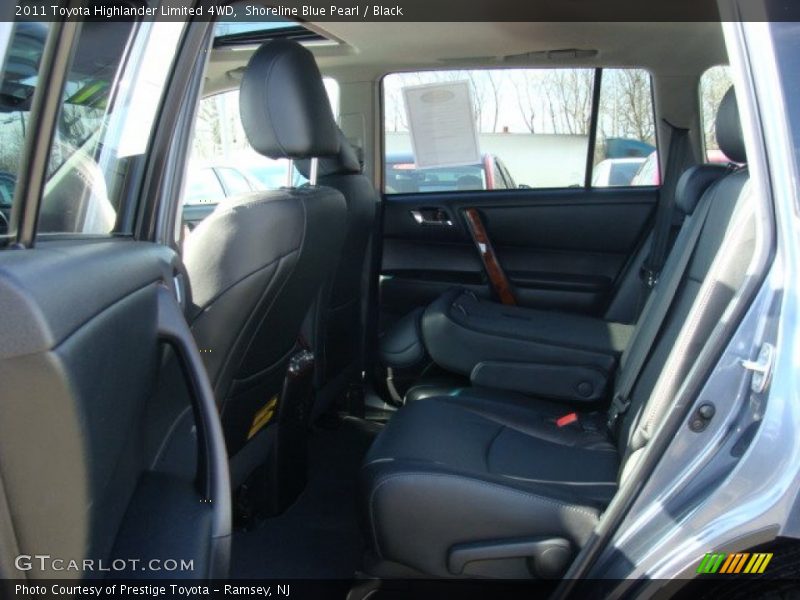 Shoreline Blue Pearl / Black 2011 Toyota Highlander Limited 4WD