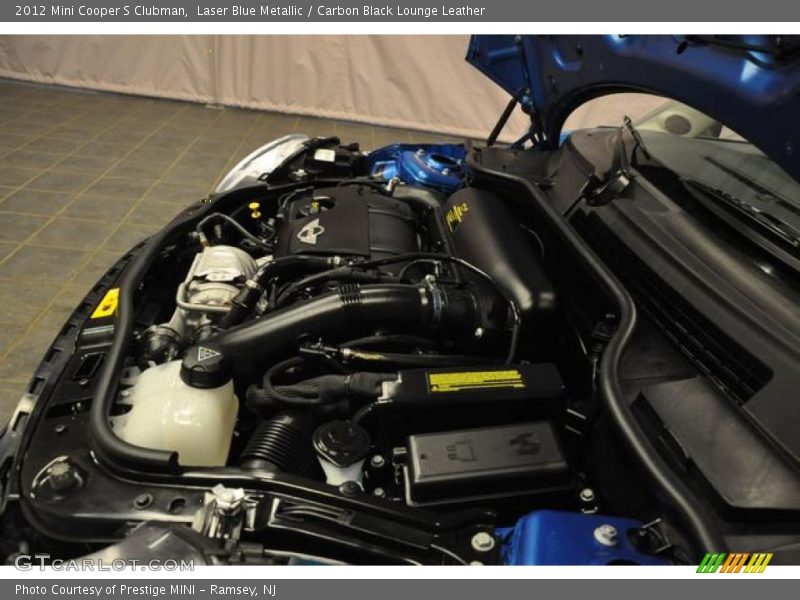 Laser Blue Metallic / Carbon Black Lounge Leather 2012 Mini Cooper S Clubman