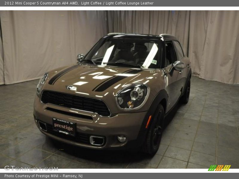 Light Coffee / Light Coffee Lounge Leather 2012 Mini Cooper S Countryman All4 AWD