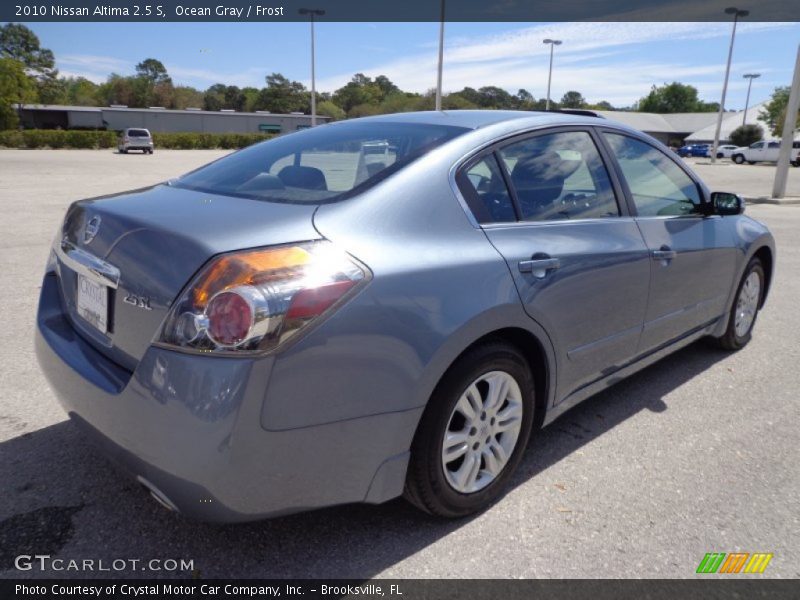 Ocean Gray / Frost 2010 Nissan Altima 2.5 S