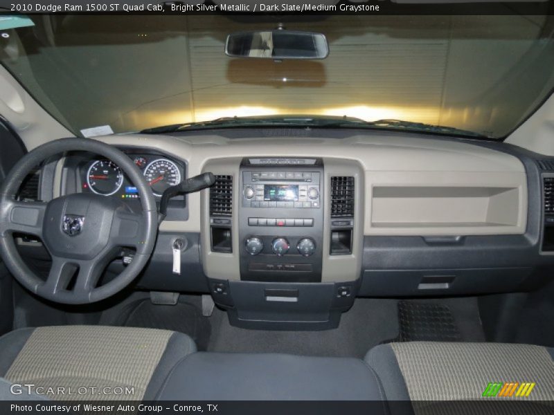 Bright Silver Metallic / Dark Slate/Medium Graystone 2010 Dodge Ram 1500 ST Quad Cab