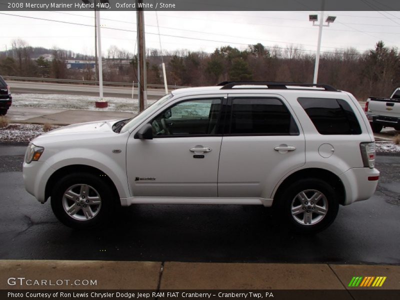  2008 Mariner Hybrid 4WD Oxford White